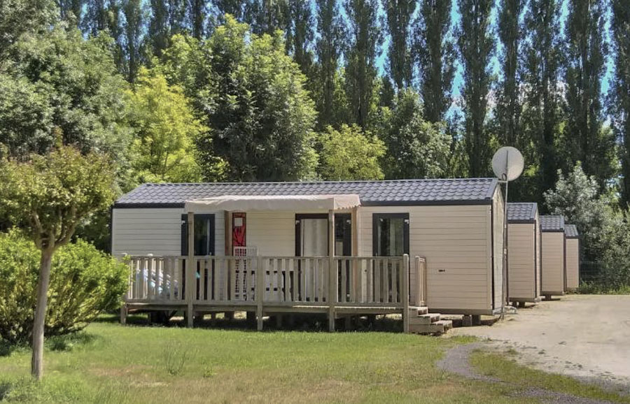 camping stacaravan 4pers saintes